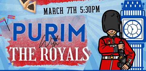 2 Purim with the Royals